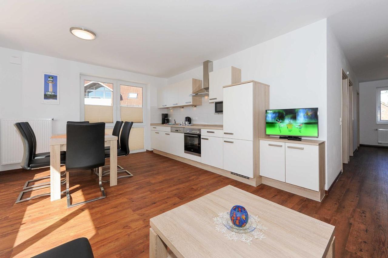 Apartamento Haus Leuchtturm Bensersiel Exterior foto