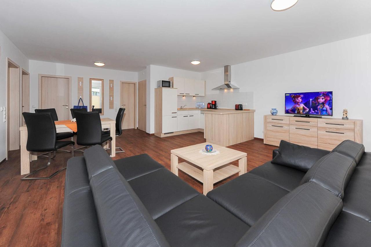 Apartamento Haus Leuchtturm Bensersiel Exterior foto