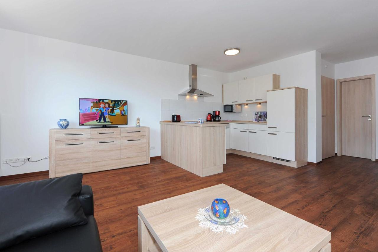 Apartamento Haus Leuchtturm Bensersiel Exterior foto