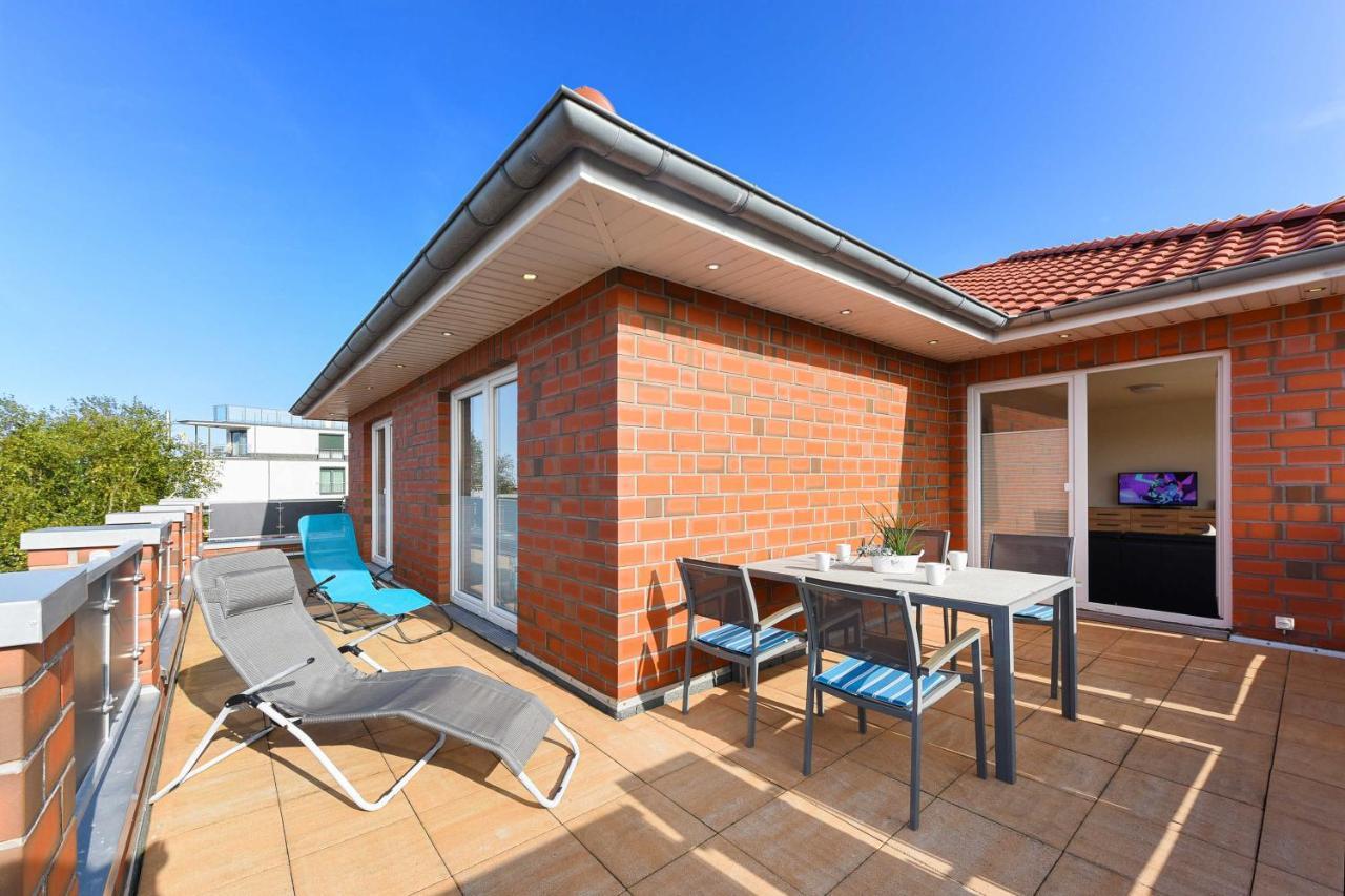 Apartamento Haus Leuchtturm Bensersiel Exterior foto