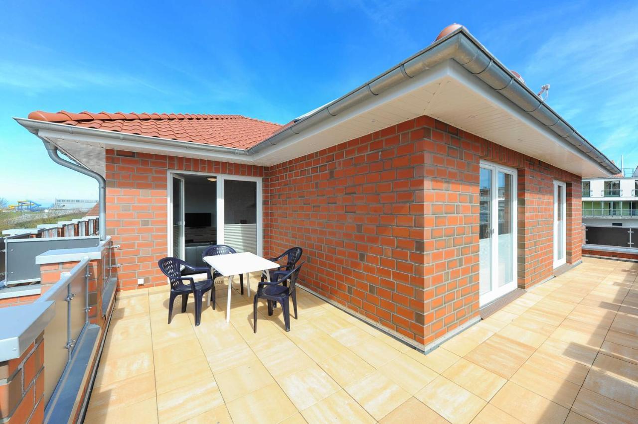 Apartamento Haus Leuchtturm Bensersiel Exterior foto